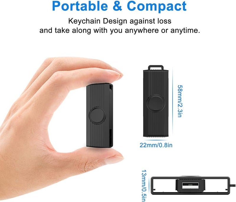Rocketek CAC Reader, DOD Military USB Common Access CAC Card Reader, Smart Card Reader Compatible with Windows, Mac OS and Linux - Image 5